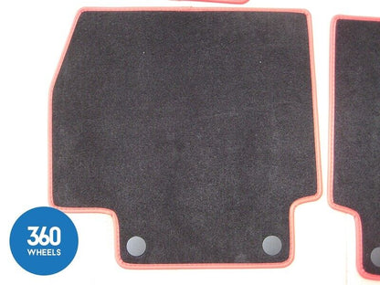 Genuine Maserati Granturismo GT MC Stradale Floor Carpet LHD Mats Black Red