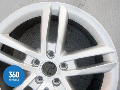 Genuine Audi TTRS 18" 5 10 Double Spoke 9J Silver Alloy Wheel 8J0601025AN