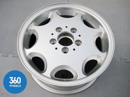 Genuine Mercedes E Class 15" 6.5J 8 Hole Deneb Alloy Wheel Silver A2104010302