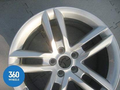 Genuine Audi 18" Silver 5 10 Double Spoke 8.5J Alloy Wheel 8T0601025CC