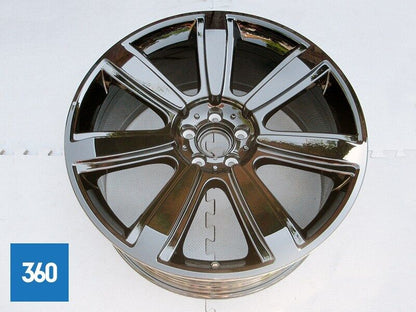 Genuine Bentley GT / GTC 21" 7 Elegant Spoke Gloss Black Alloy Wheel 3W0601025FL