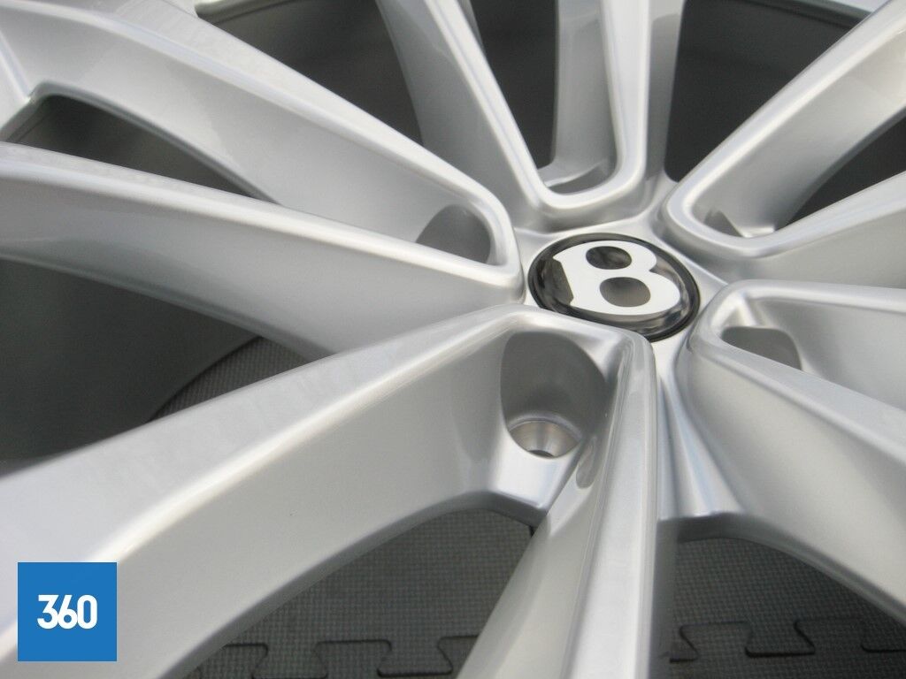 Genuine Bentley Bentayga 21" Silver 5 Twin Spoke Alloy Wheel 36A601025C