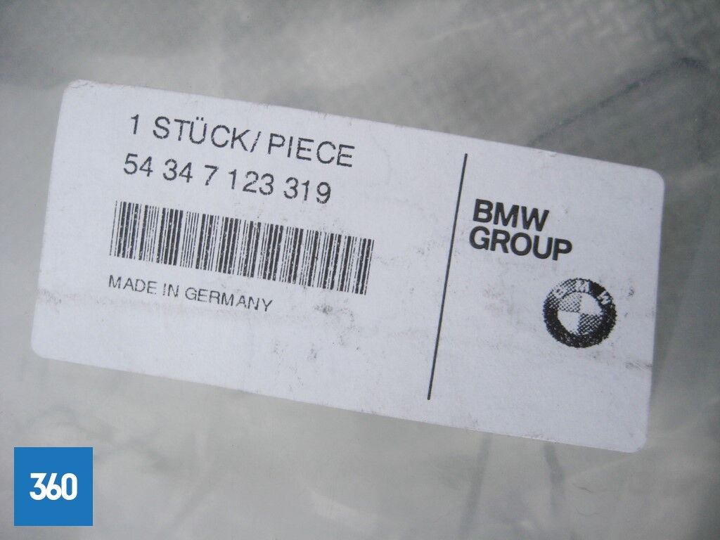 Genuine BMW 6 Series E64 Folding Roof Windshield Frame Cover 54347123319