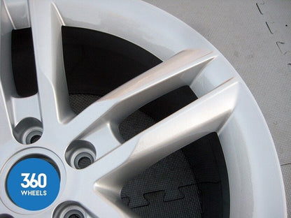 Genuine Audi TTRS 18" 5 10 Double Spoke 9J Silver Alloy Wheel 8J0601025AN