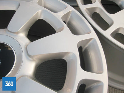 Genuine Maserati 20" Silver Crono Alloy Wheel Set 670011857 670011858