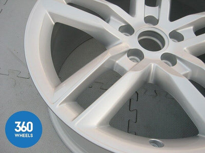 Genuine Audi TTRS 18" 5 10 Double Spoke 9J Silver Alloy Wheel 8J0601025AN
