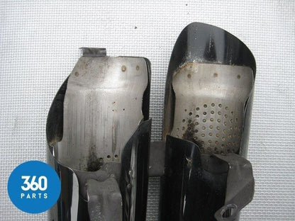 Genuine Lamborghini Huracan Lp610 RH Shiny Black Exhaust Finisher Pipe Tips 4T0253698B