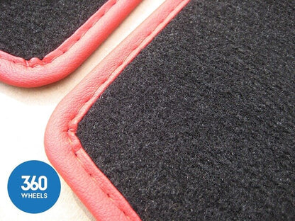 Genuine Maserati Granturismo GT MC Stradale Floor Carpet LHD Mats Black Red
