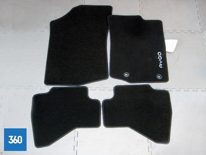 Genuine Toyota Aygo Carpet Floor Mats 2014-2017 Anthracite Pz410-90356-Fa