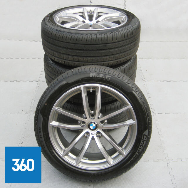 Genuine BMW 5 Series G30 G31 18 662 M Sport 5 Double Spoke Alloy Wheel ...