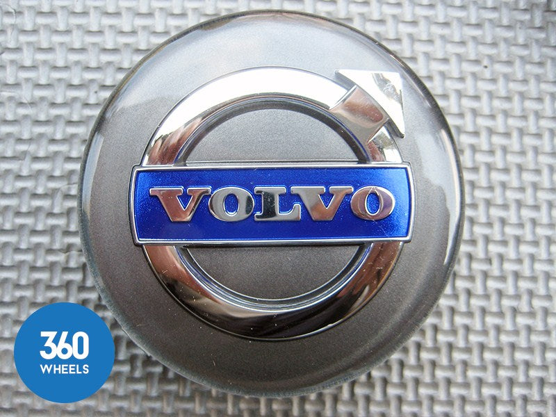 Genuine Volvo Gloss Iron Grey Alloy Wheel Centre Cap 31400452 30748052