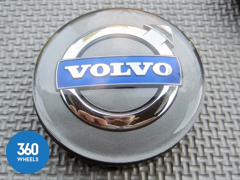 Genuine Volvo Gloss Iron Grey Alloy Wheel Centre Cap 31400452 30748052