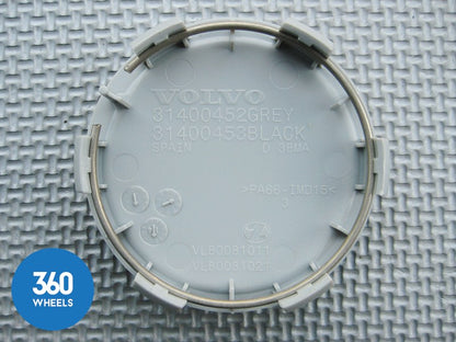 Genuine Volvo Gloss Black Alloy Wheel Centre Cap 31373765 31400453 31373763