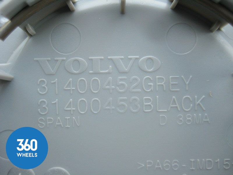 Genuine Volvo Gloss Black Alloy Wheel Centre Cap 31373765 31400453 31373763