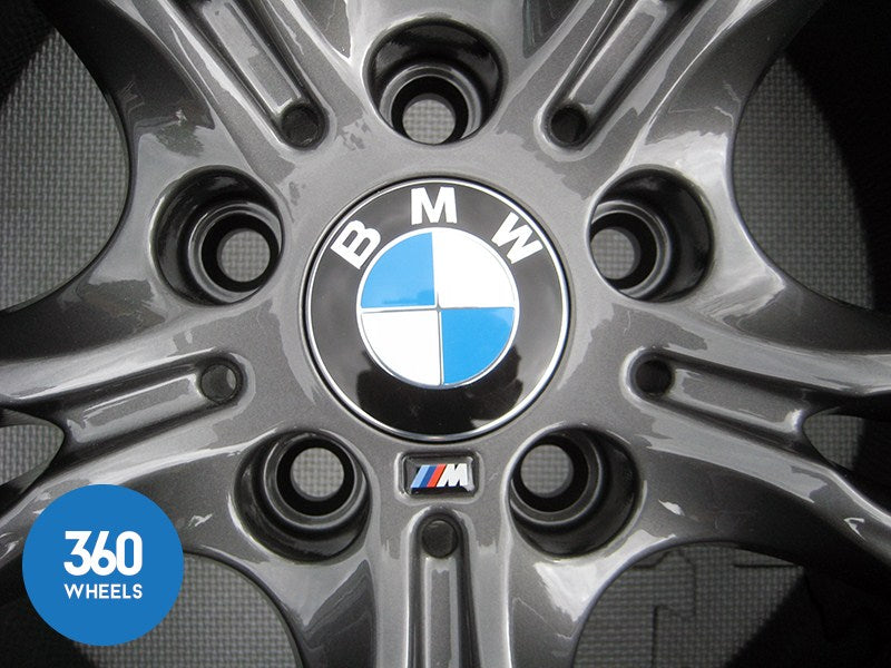 Genuine Bmw 3 4 Series 18 400 M 5 Double Spoke Sport Ferric Grey Alloy Wheels