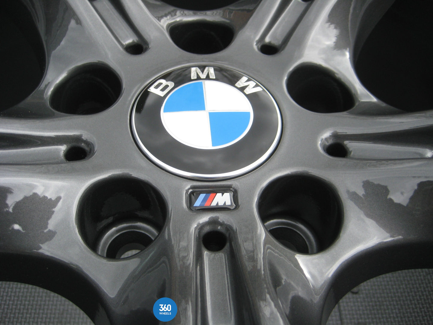 Genuine Bmw 3 4 Series 18 400 M 5 Double Spoke Sport Ferric Grey Alloy Wheels