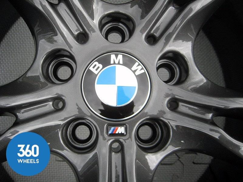 Genuine Bmw 3 4 Series 18 400 M 5 Double Spoke Sport Ferric Grey Alloy Wheels