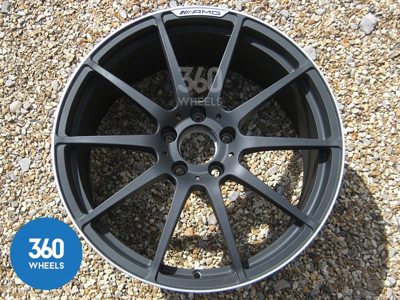 Genuine Mercedes SLS 19" AMG 10 Spoke Front 9.5J Alloy Wheel A1974011002