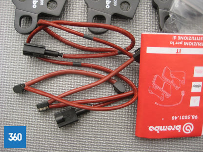Genuine Ferrari La Ferrari LAF Brembo Rear Brake Pad Set Kit 70003190