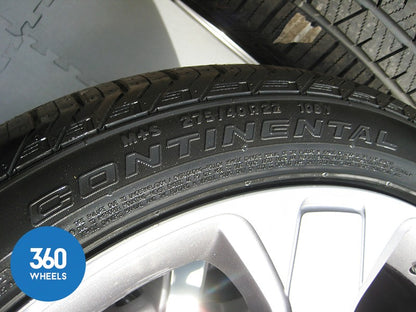 Genuine Range Rover 22" Style 601 Alloy Wheels Continental Tyres LR037747