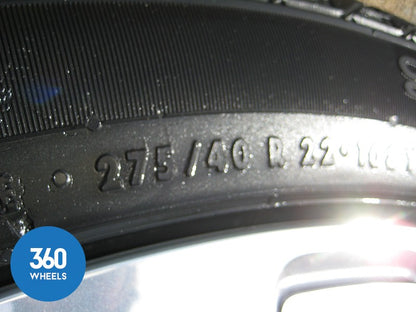 Genuine Range Rover 22" Style 601 Alloy Wheels Continental Tyres LR037747