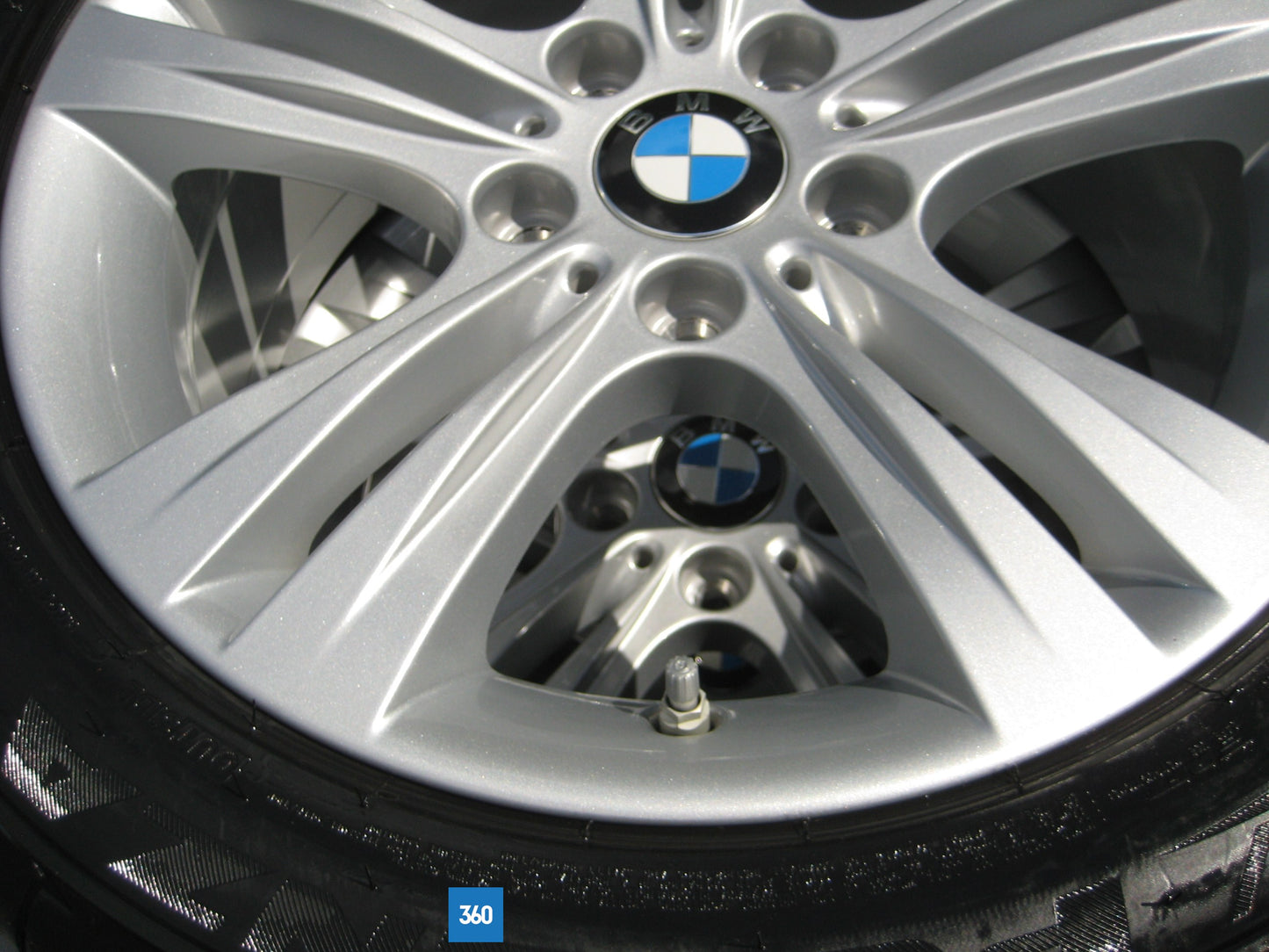 Genuine BMW 3 4 Series 17" 392 5 Double Spoke Alloy Wheels Set Bridgestone Tyres 36116796239