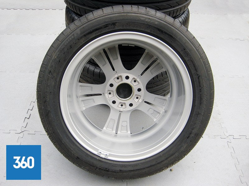 Genuine BMW 3 4 Series 17" 392 5 Double Spoke Alloy Wheels Set Bridgestone Tyres 36116796239