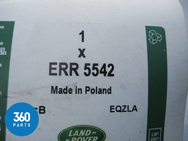 Genuine Land Rover Freelander 1 Engine Oil Filter Diesel 2.0 Catridge ERR5542
