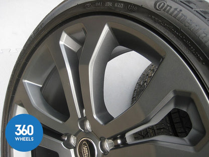 Genuine Range Rover Sport 22" Style 514 Grey Alloy Wheels Tyre Set with TPMS
