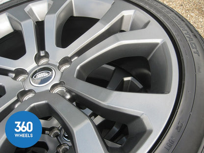 Genuine Range Rover Sport 22" Style 514 Grey Alloy Wheels Tyre Set with TPMS