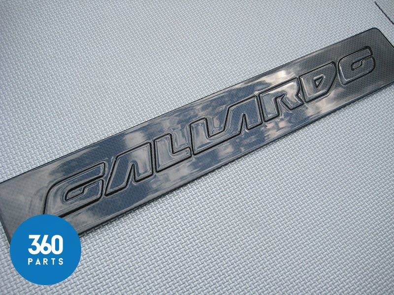 Genuine Lamborghini Gallardo Carbon Fibre Door Sill Kick Plate 400853055