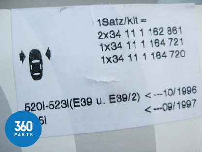 BMW E39 5 Series Front Brake Pads Repair Kit With Sensor 34116761277