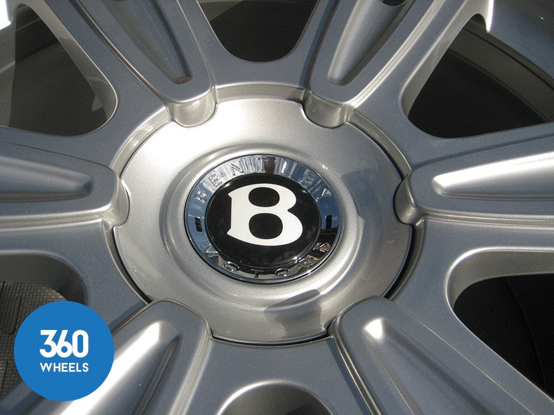 Genuine Bentley Continental GT GTC Flying Spur 21" 6 Twin Spoke Alloy Wheels 3W0601025CE