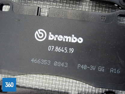 Genuine Lamborghini Gallardo LP570 LP560 LP550 Brembo Rear Brake Pad Set 420698451F