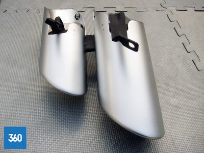 Genuine Lamborghini Huracan Accessory RH OS Matt Silver Exhaust Tip 4T253697D