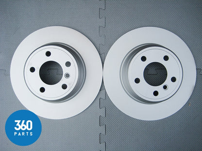 Genuine BMW X5 Rear Brake Discs Set Pair 3.0 4.4 Petrol 34216794299 34216859678