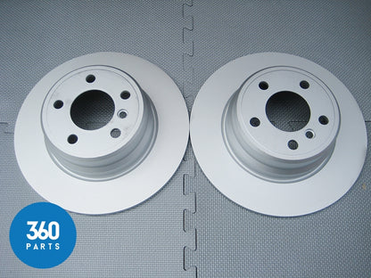 Genuine BMW X5 Rear Brake Discs Set Pair 3.0 4.4 Petrol 34216794299 34216859678