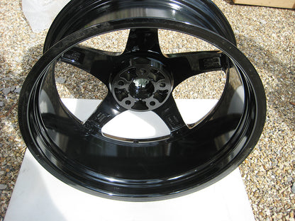 Genuine Ferrari FF 20" 5 Twist Spoke Black Alloy Wheels 260697 274882 273270