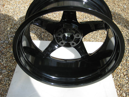 Genuine Ferrari FF 20" 5 Twist Spoke Black Alloy Wheels 260697 274882 273270