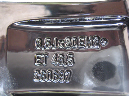 Genuine Ferrari FF 20" 5 Twist Spoke Black Alloy Wheels 260697 274882 273270