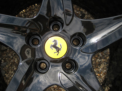 Genuine Ferrari FF 20" 5 Twist Spoke Black Alloy Wheels 260697 274882 273270
