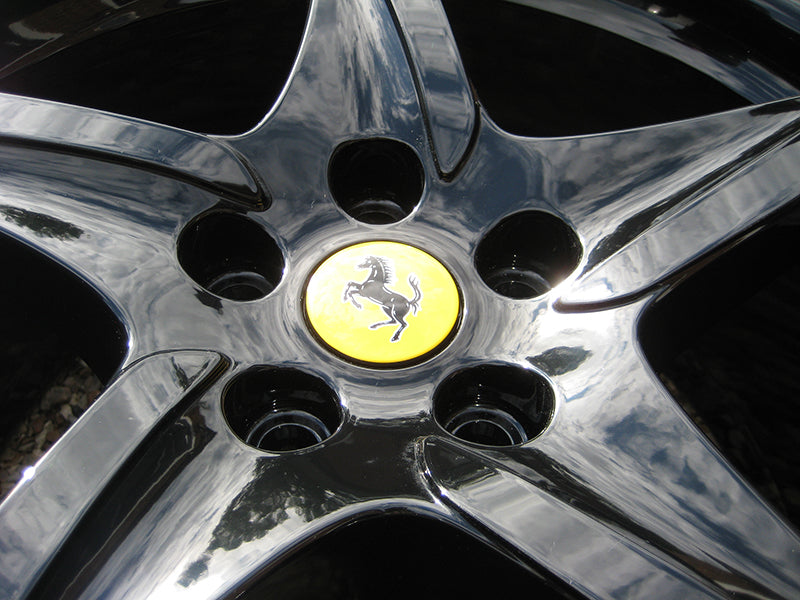 Genuine Ferrari FF 20" 5 Twist Spoke Black Alloy Wheels 260697 274882 273270