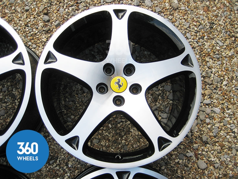 Genuine Ferrari California 19" 5 Spoke Diamond Alloy Wheels 246442 246441