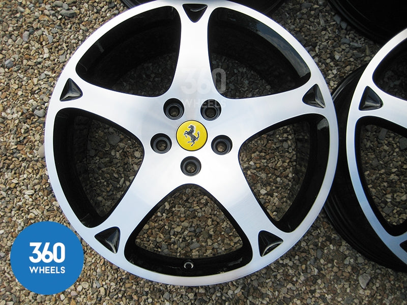 Genuine Ferrari California 19" 5 Spoke Diamond Alloy Wheels 246442 246441