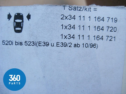 Genuine BMW 5 Series E39 Saloon Estate Front Brake Pad Set Kit 34116761278