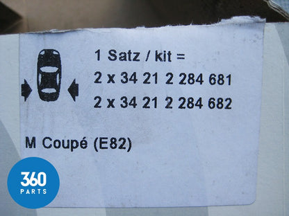 Genuine BMW 1 Series E82 Coupe 1M Rear Brake Pad Set Kit 34112284685
