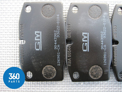 Genuine Vauxhall Opel Nova Astra E Cavalier Lotus Elan Bedford Front Brake Pads Set GM 90443902