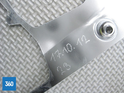 Genuine Lamborghini Aventador Front Tunnel Dashboard Console Ornament Trim Silver 470907047