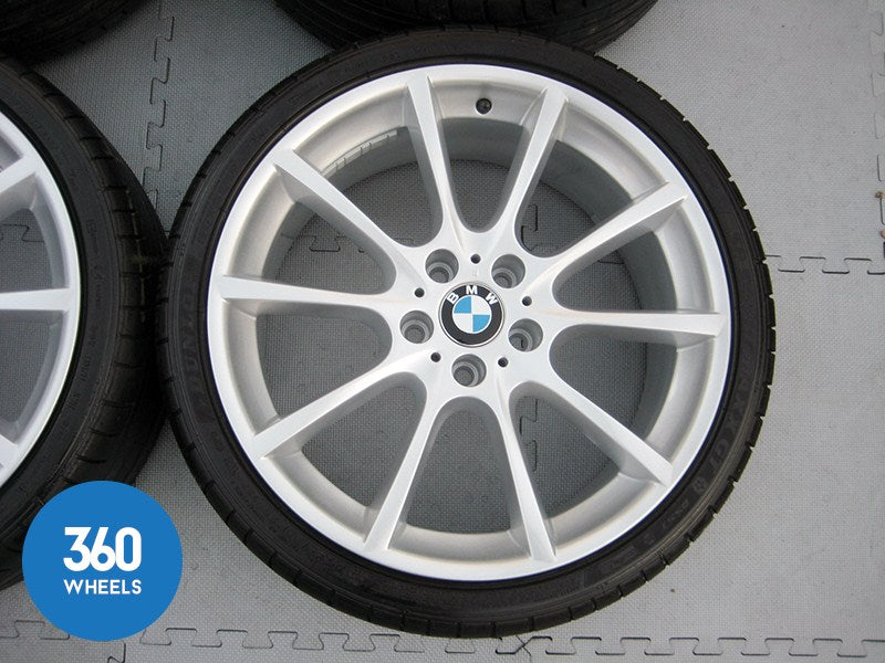Genuine BMW 5 6 Series 20" 281 M Sport V Spoke Alloy Wheels Dunlop SP – 360