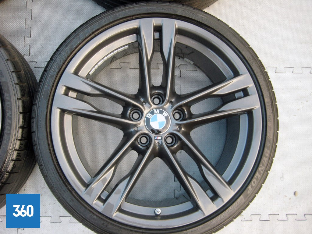 Genuine BMW 5 6 Series 20" 373 M Sport Double Spoke Alloy Wheels Dunlop SP Sport Maxx GT Tyre Set TPMS